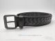 Perfect Fake Bottega Veneta Black Men's Intrecciato Leather Belt (4)_th.jpg